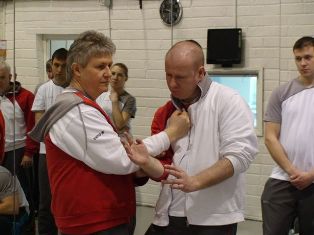 Dai-Sifu Rainer Tausend with Sifu Michael O'Leary