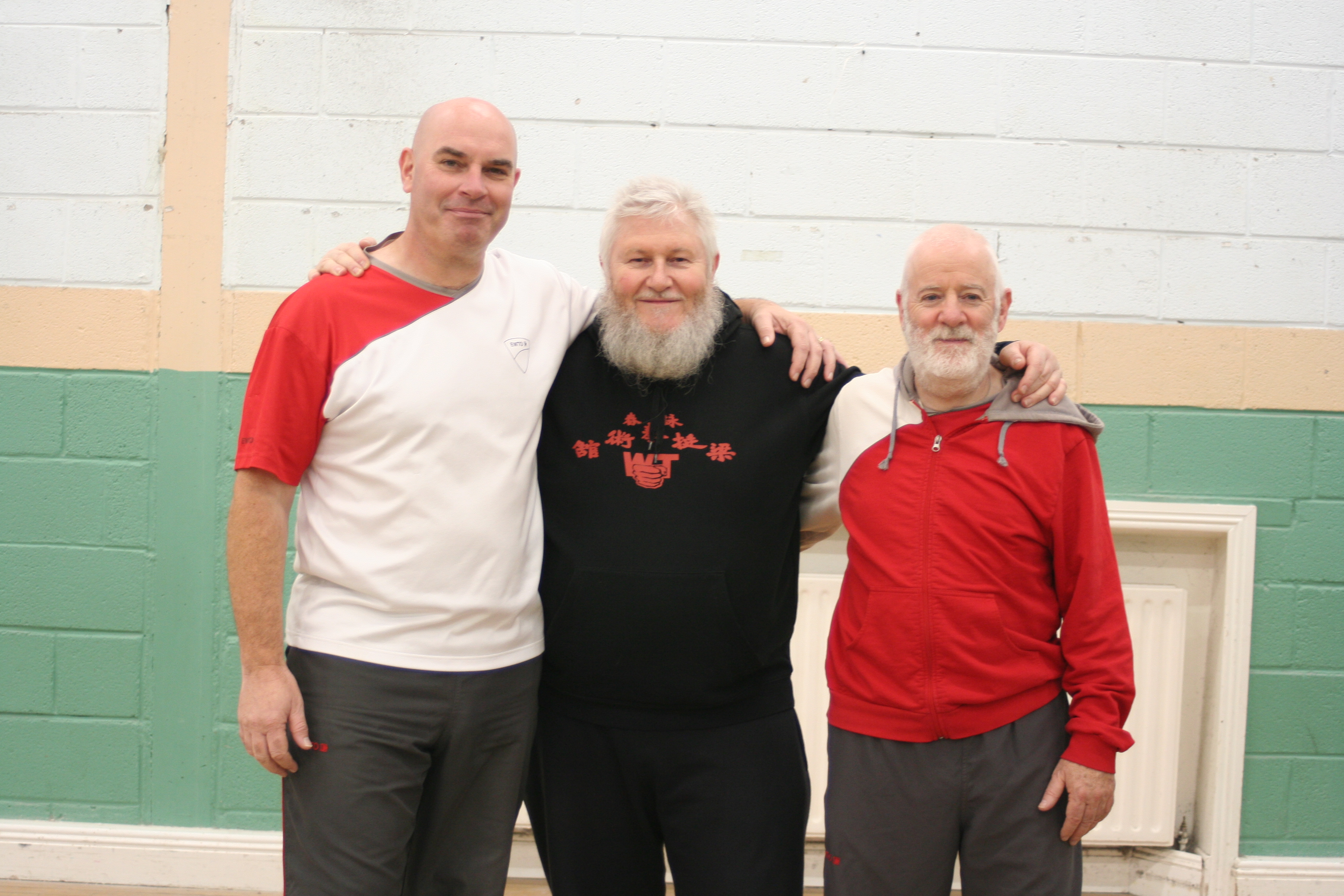 Daragh, Rainer and Aidan